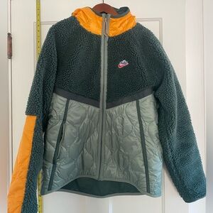 Nike Sportswear Heritage Fleece Jacket - Nike Jacket - Nike Pile Fleece